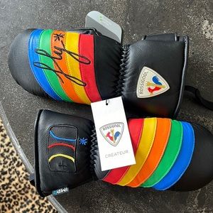 Rossignol Rainbow Leather Mittens🌈💥